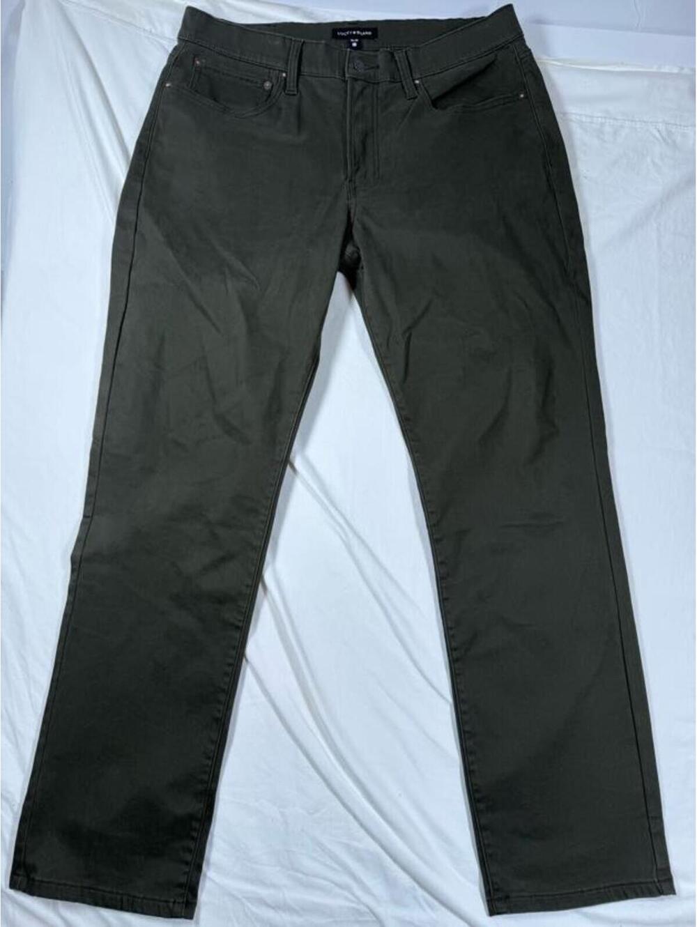 Lucky Brand Olive Green Straight Leg Jeans 34x30